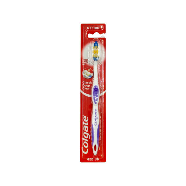 Brushe dhembesh med clasiclean Colgate