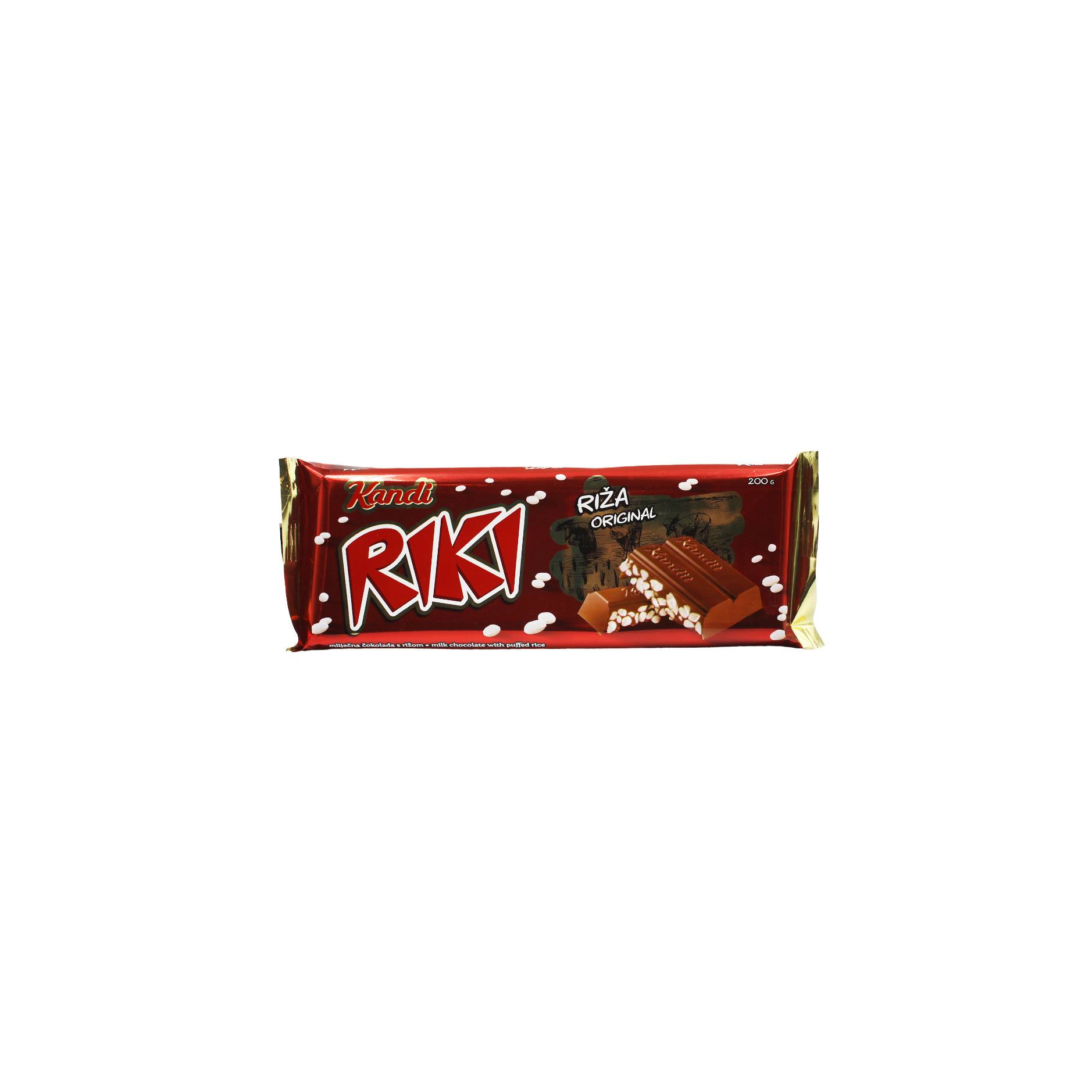 Cokollate me oriz riki Kandit 200gr