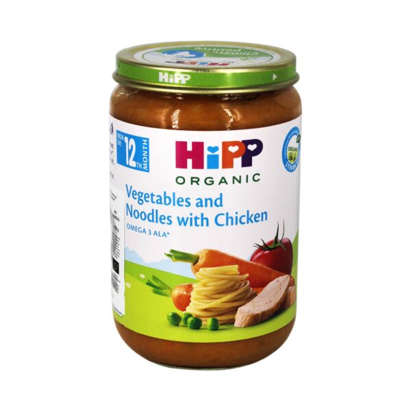 Pure makarona perime dhe mish Hipp 220gr