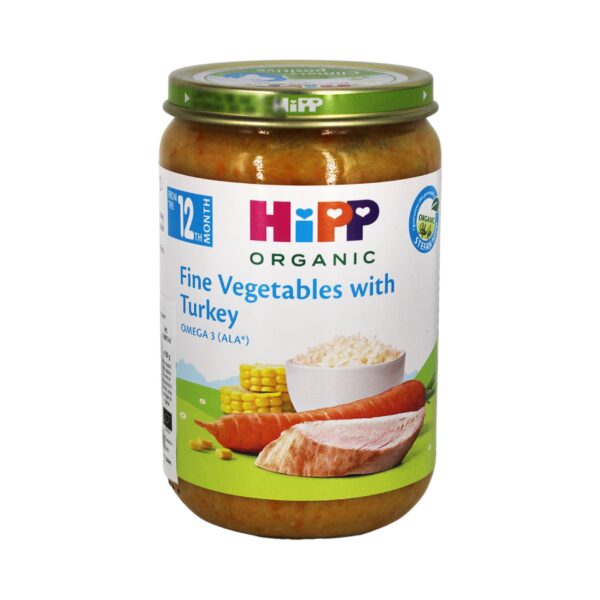 Perime te njoma me gjeldeti Hipp 220gr