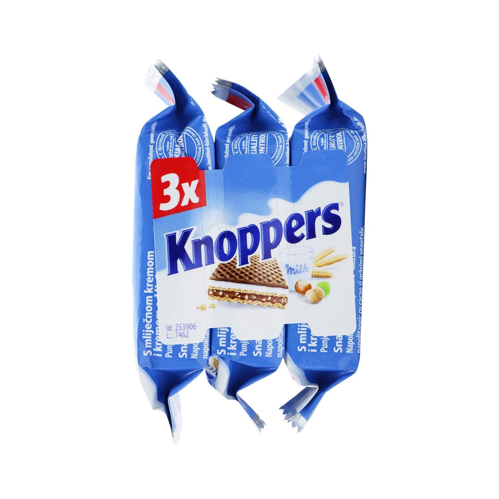 Vafer me lajthi Knoppers Stork 75gr - Figura 3