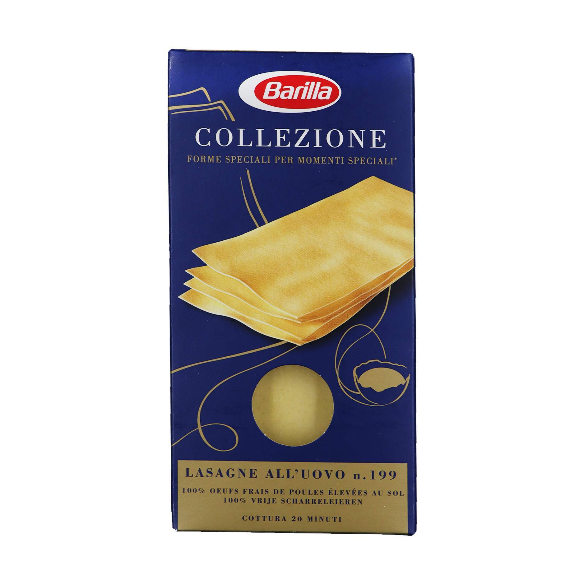 Pete per llazanje Barilla 500gr