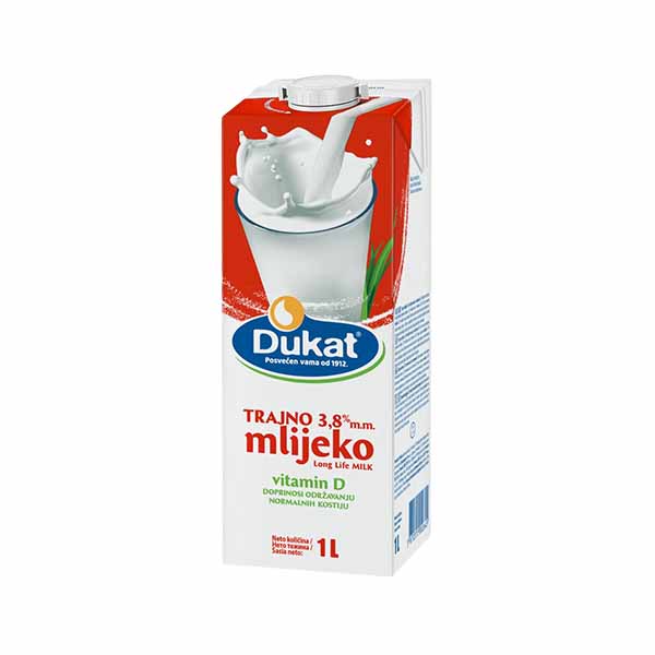 Qumesht Dukat 3.8% 1l