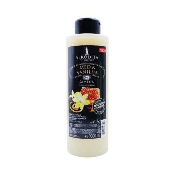 Shampo vanille&mjalte Afrodita 1l