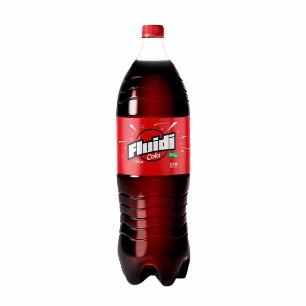 Pije e gazuar cola Fluidi 2l