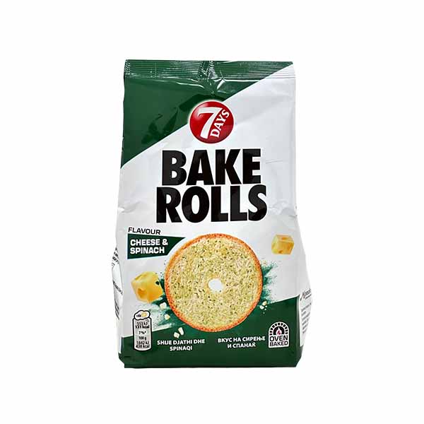 Brusketi me spinaq bake rolls 7Days 80gr