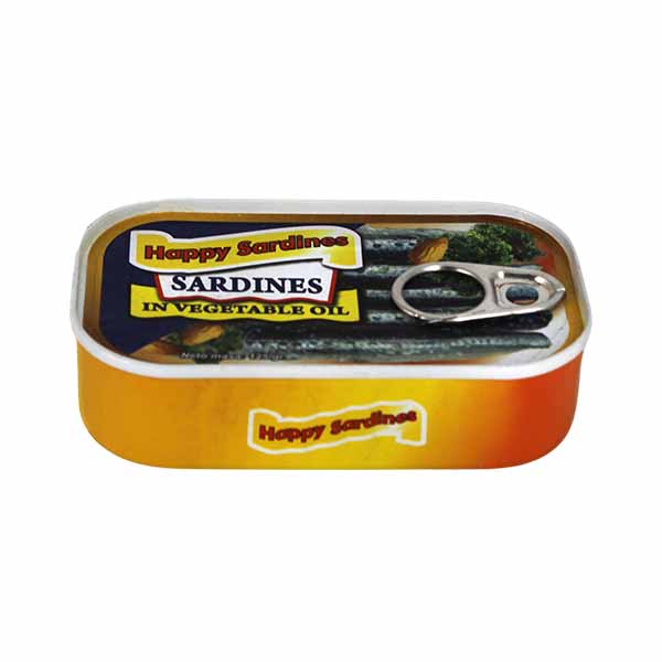 Sardine Happy chunks 125gr