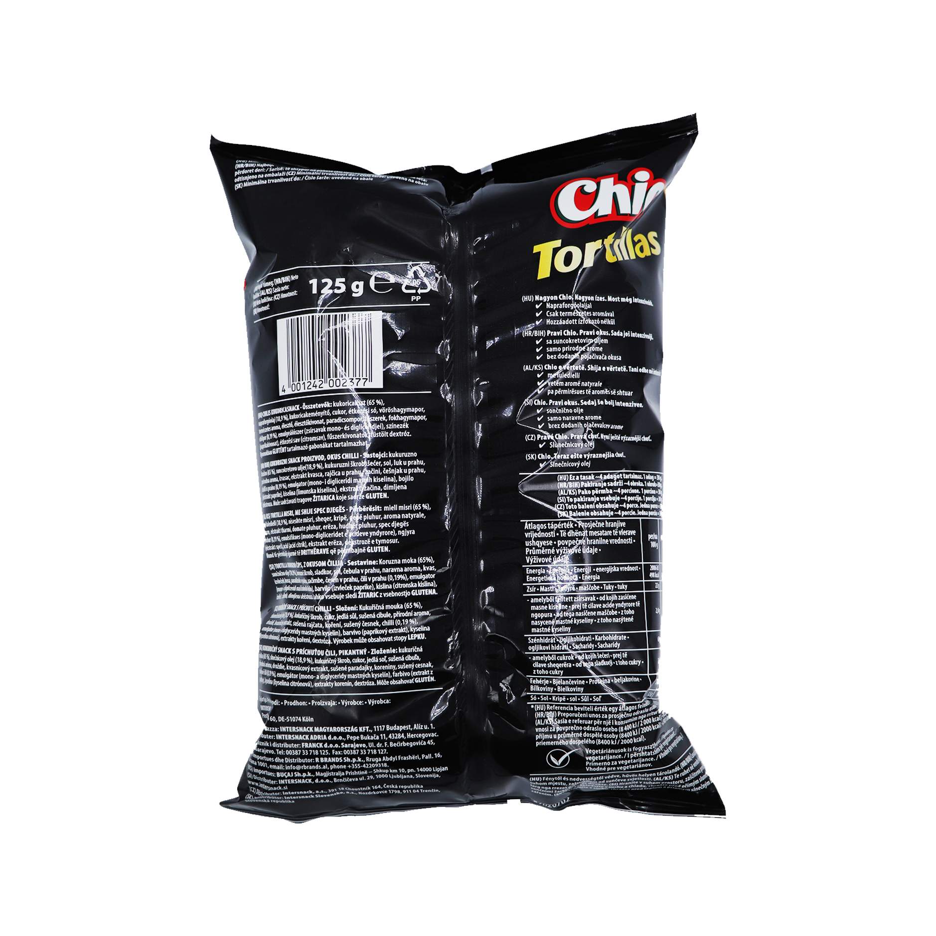 Qips tortilla me spec djegest Chio125gr - Figura 3