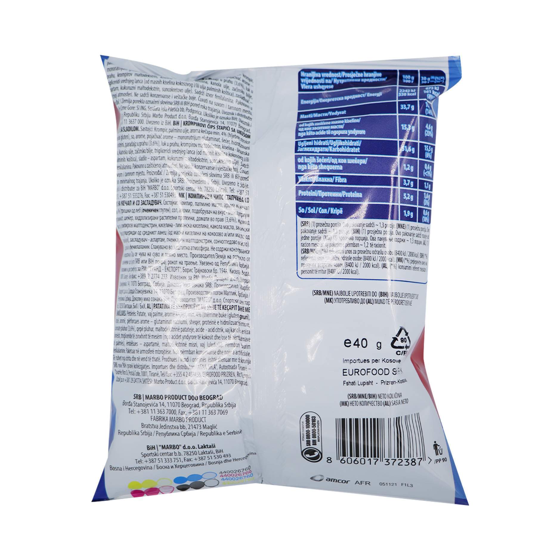 Shkopinje me keqap Marbo 40gr - Figura 3