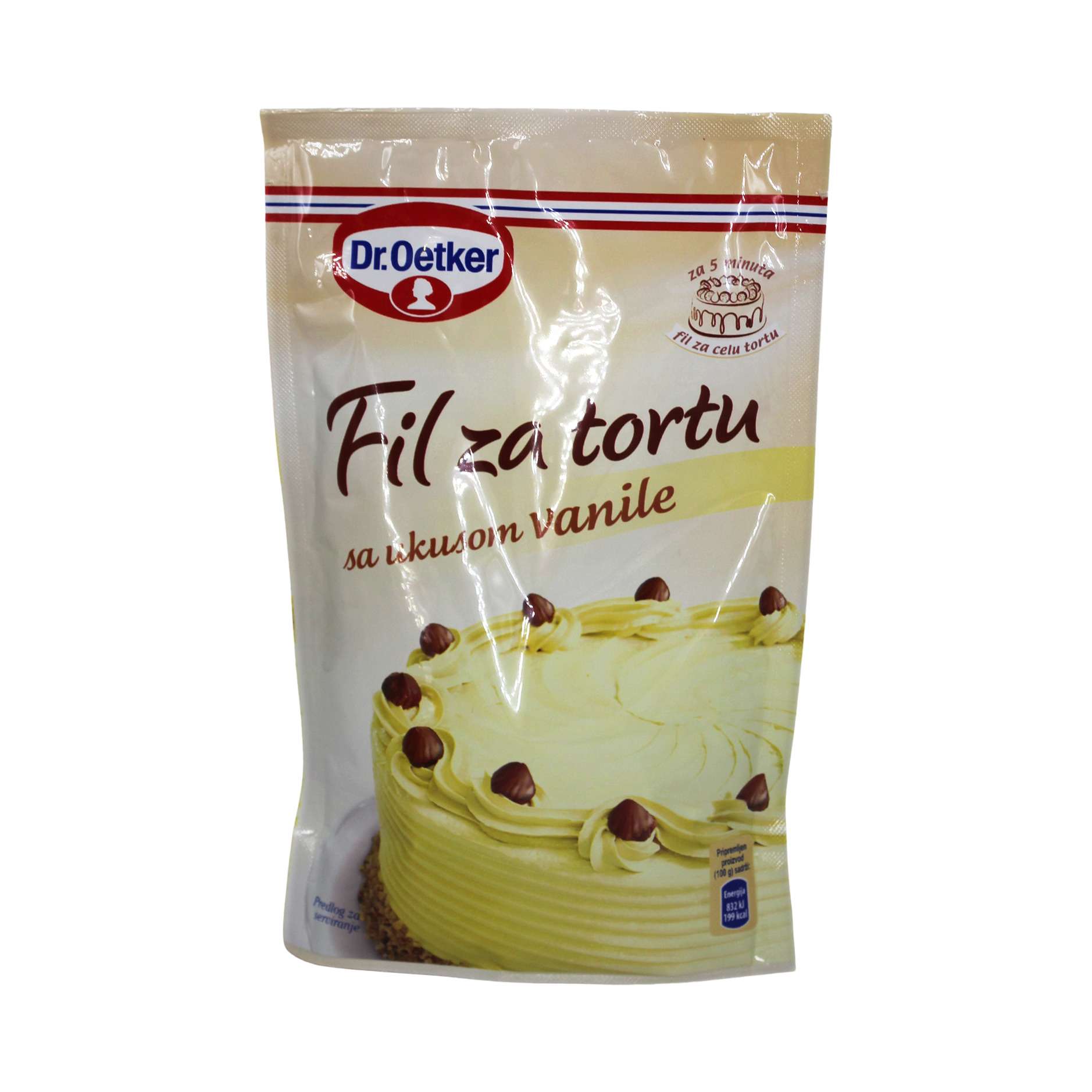 Fill per embelsira vanille Dr.Oetker 140gr