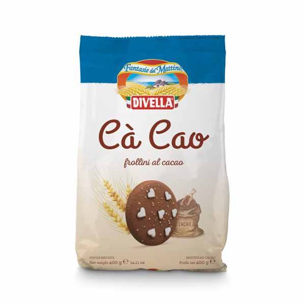 Biskota me kakao Divella 400gr