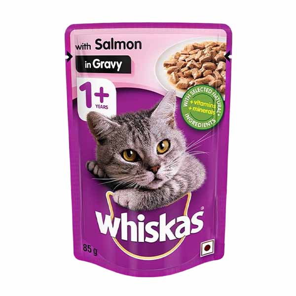 Ushqim mace junior salmon Whiskas 100gr