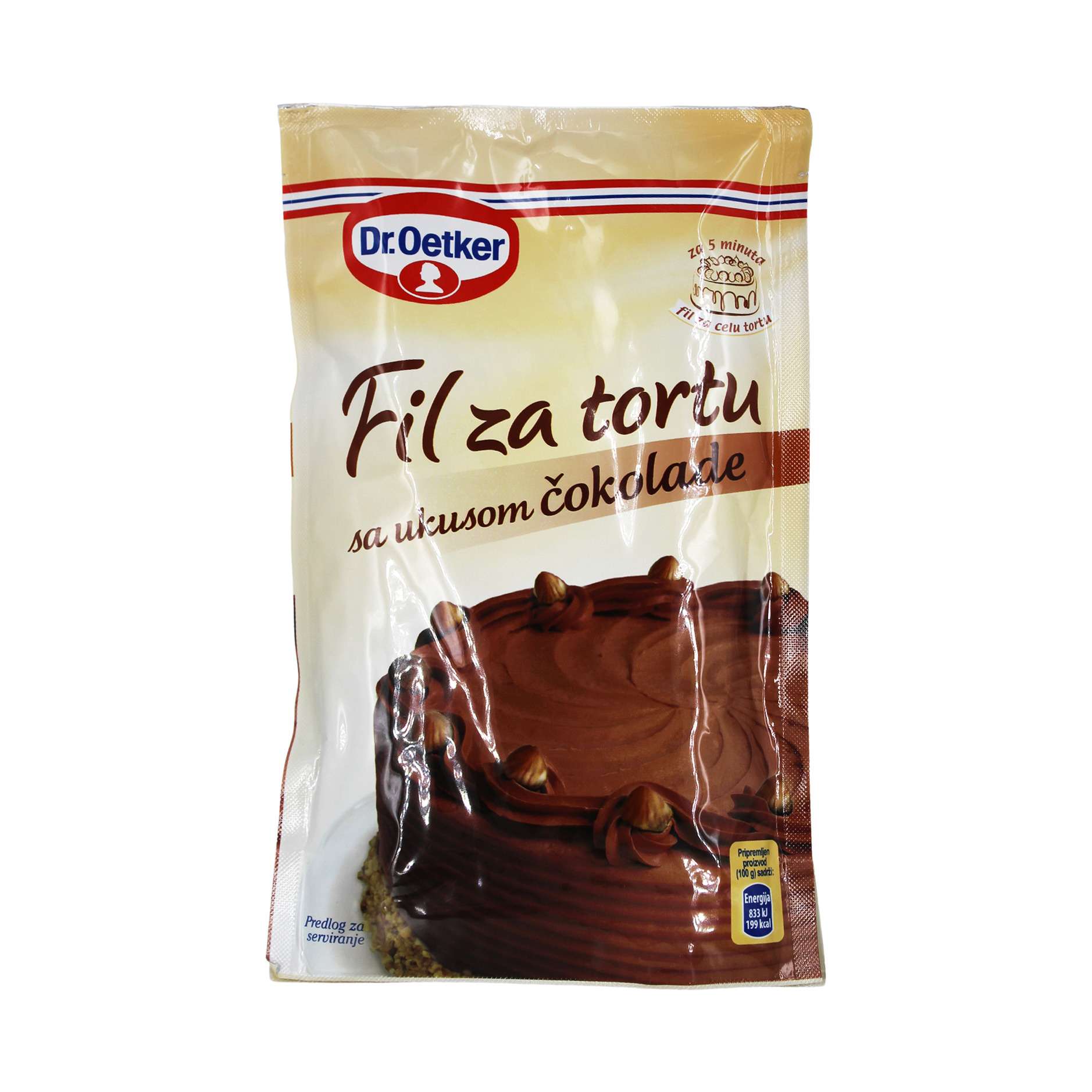 Fill per embelsira qoko Dr oetker 160gr