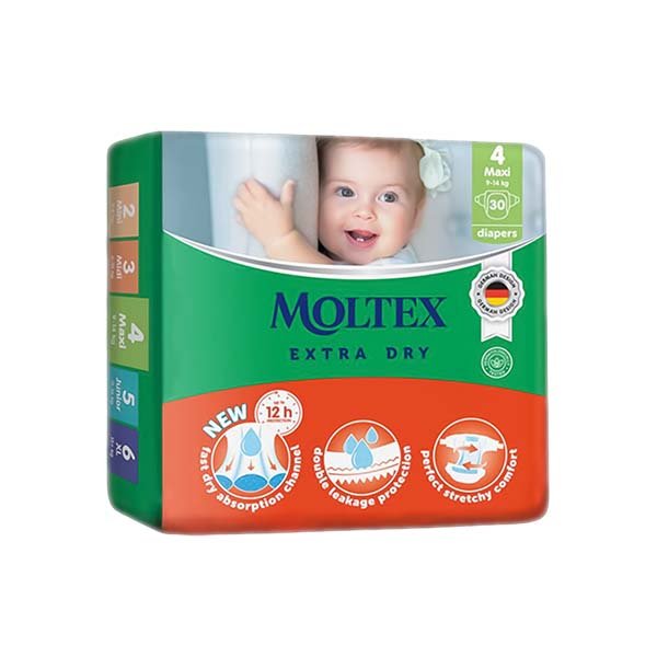 Pelena per femije maxi Moltex 30 cope