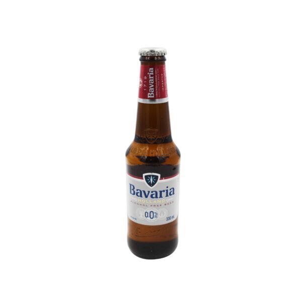 Birre ne shishe pa alkool Bavaria 330ml