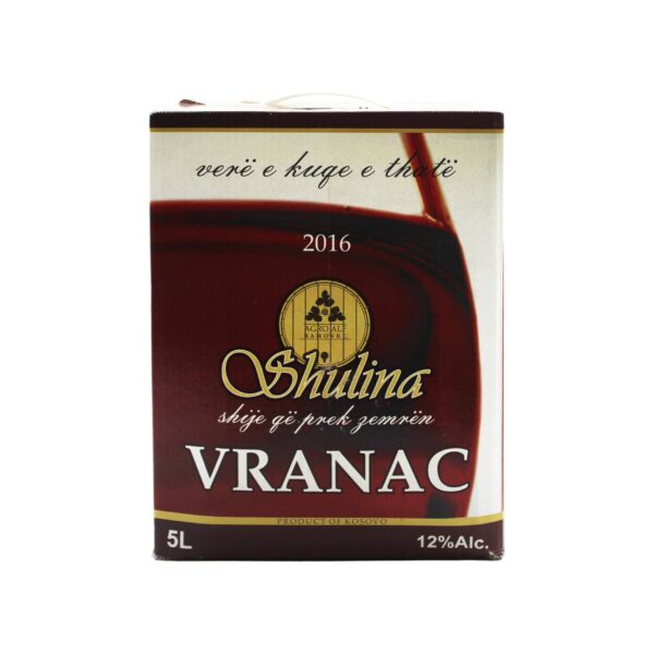 Vere vranac bag&box Shulina 5l