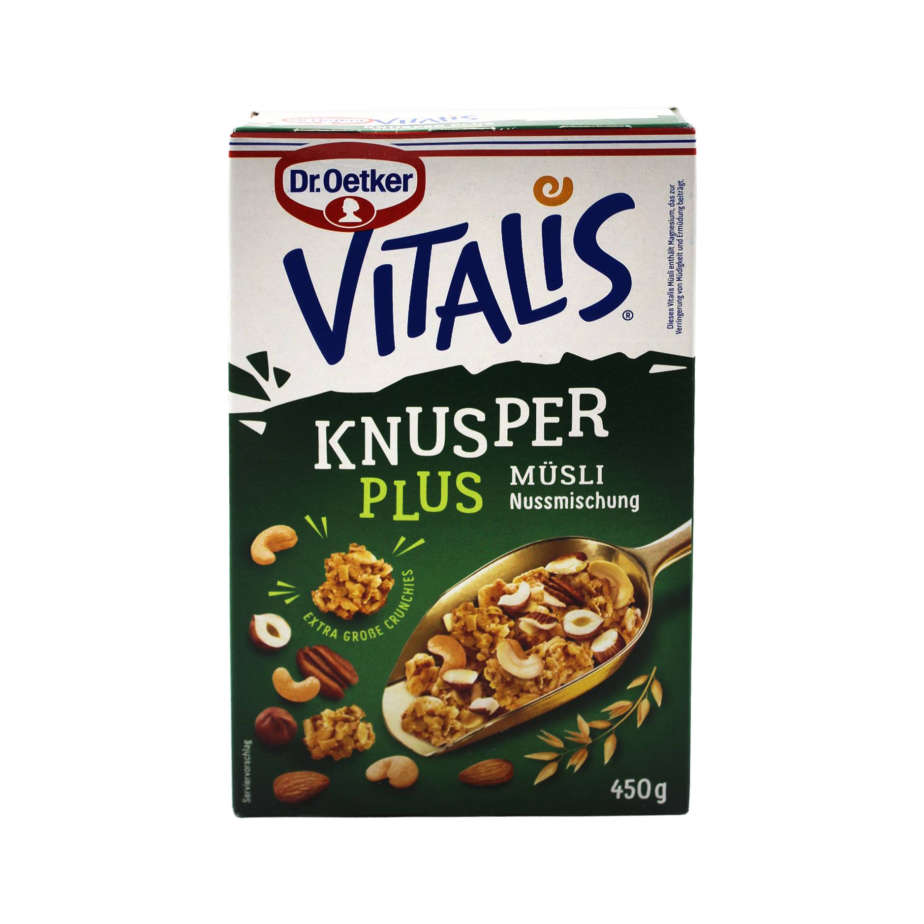 Musli multi fruta vitalis Dr oetker450gr