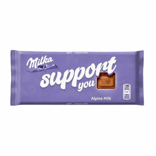 Cokollate me qumesht alpenmilk Milka80gr