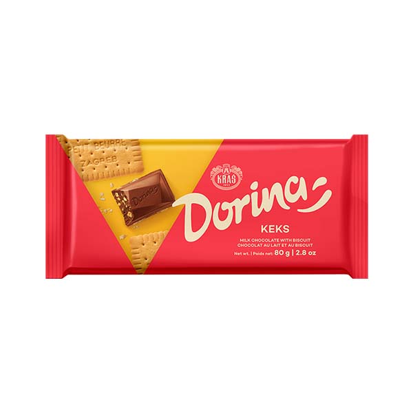 Cokollate me Biskote Dorina 80gr