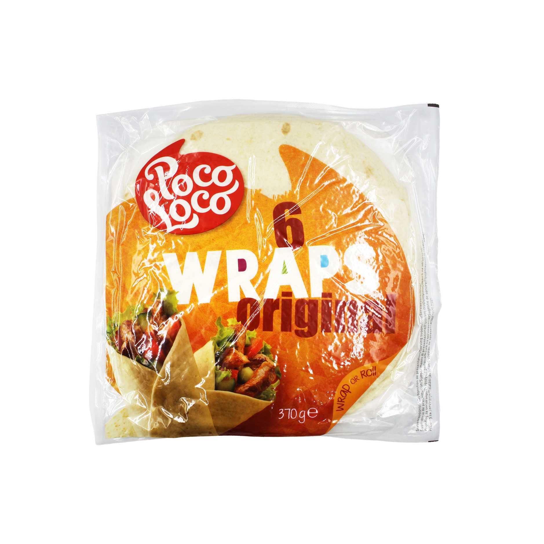 Pete per dyner tortillas Pocoloco 370 gr