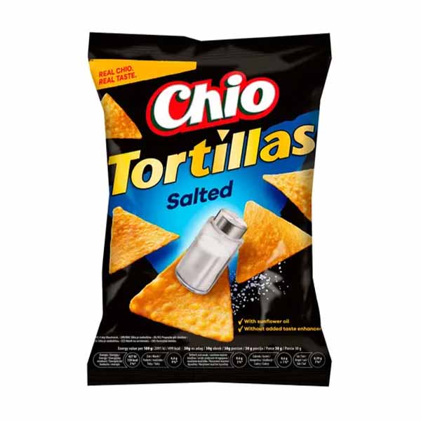 Qips tortilla me kripe Chio 125gr