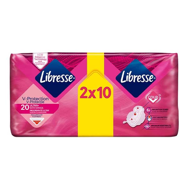 Vate normal duo clip Libresse 20 cope