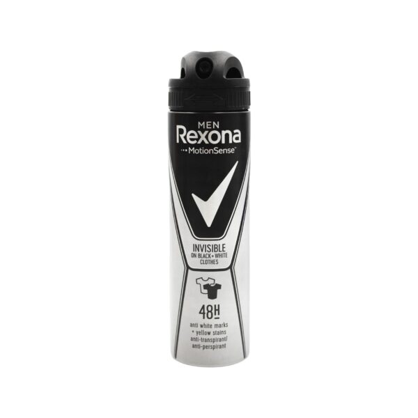 Deo per meshkuj black white Rexona 150ml