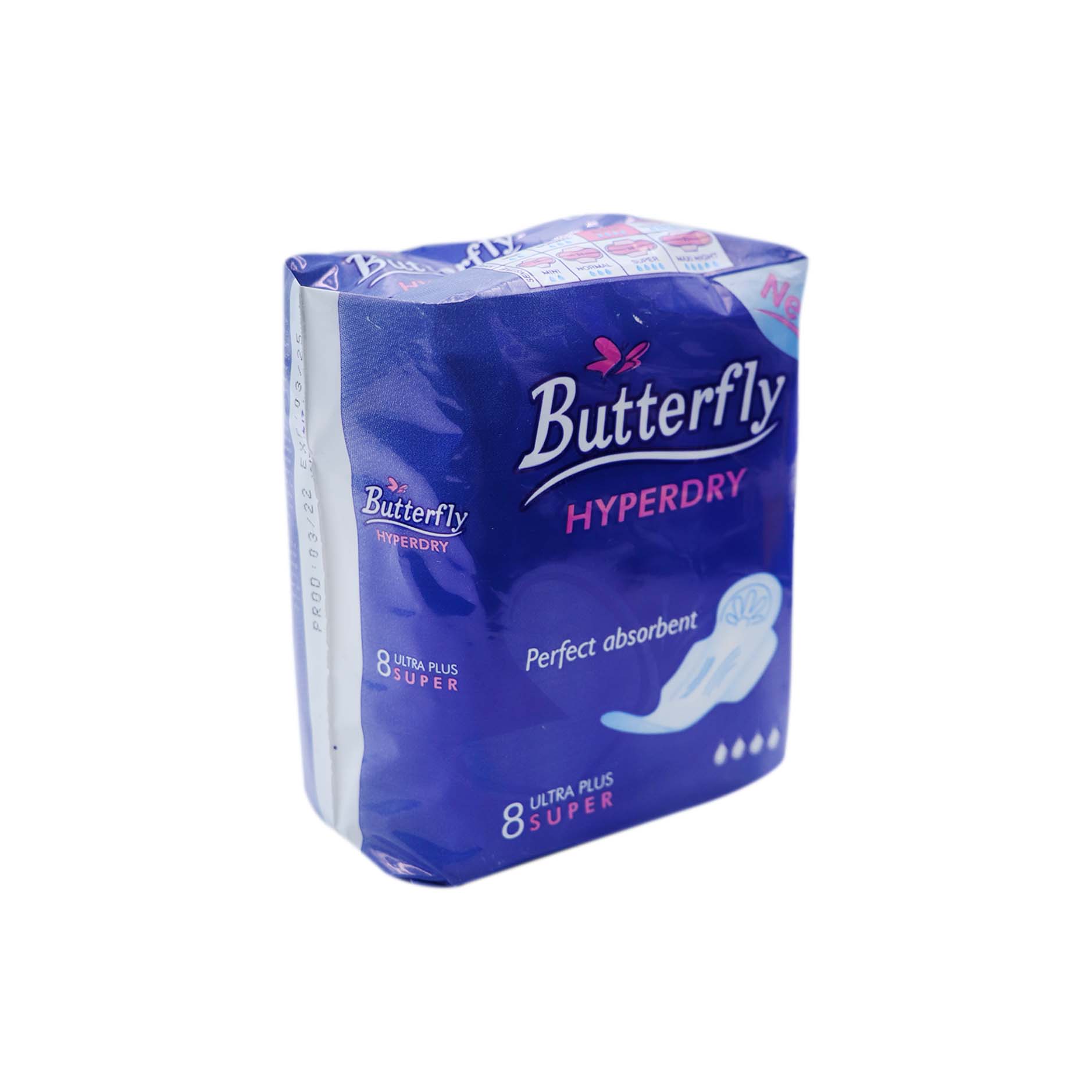 Vate higjienike hyperdry Butterfly 8cope
