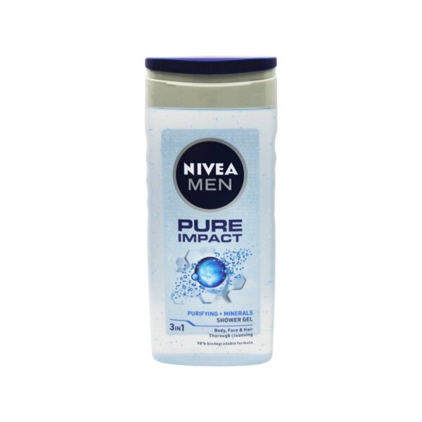 Shampo trupi pure impact Nivea 250ml M