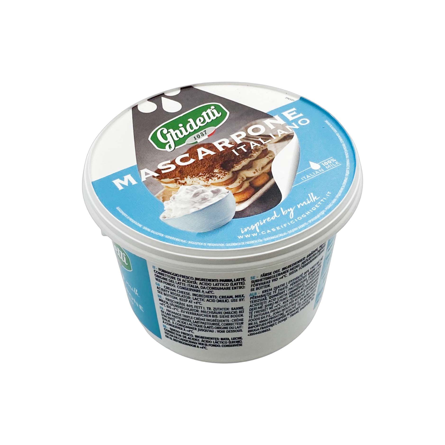 Mascarpone Ghidetti 500gr