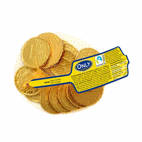 Cokollate ne forme monedhash Only 100gr