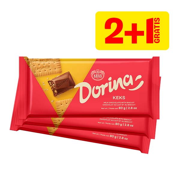 Cokollate me biskote Dorina super pako 3cp