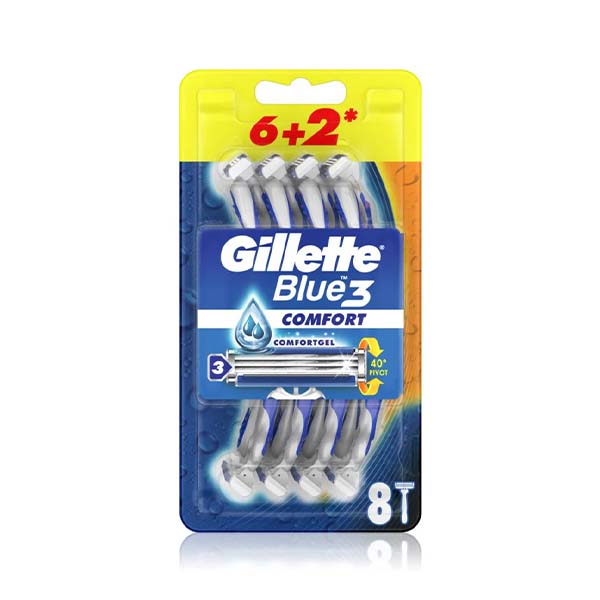 Brisqe rroje comfort Gilette blue 3 6+2