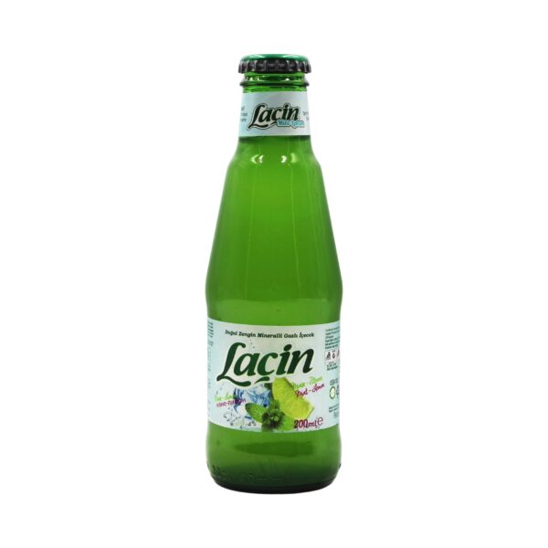 Uje me shije mente dhe lemoni Laqin 200ml