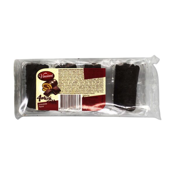 Mini rollade me cokollate Vincini 120gr