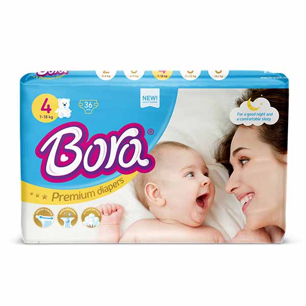 Pelena per femije maxi Bora 36 cope
