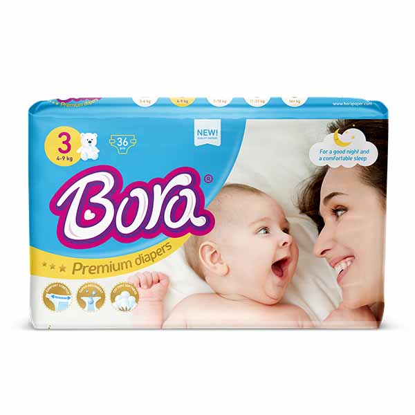 Pelena per femije midi Bora 36 cope