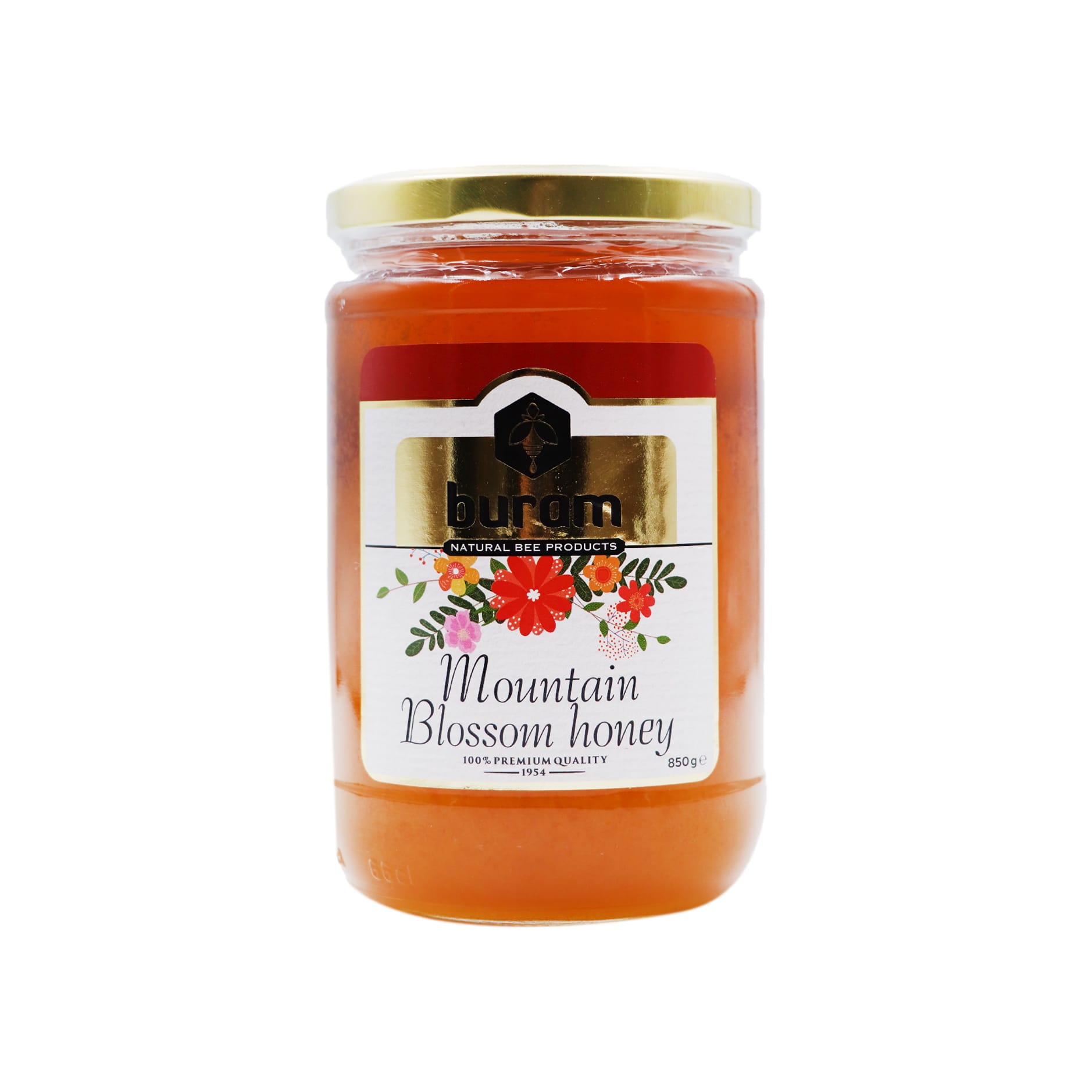 Mjalte nga lulet e malit Buram 850gr