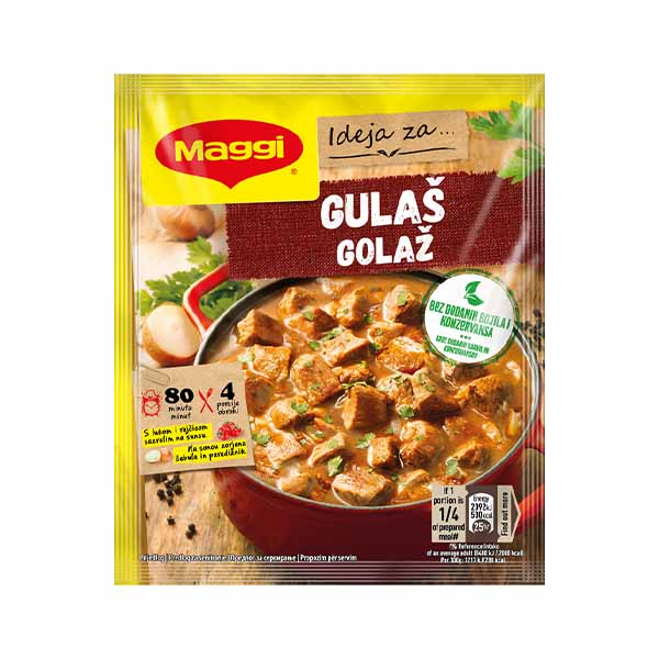 Salce per gullash Maggi 50gr
