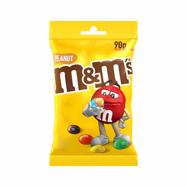 Bombona cokollate me kikirik M&m 90gr