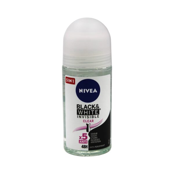 Rollon per femra black&white Nivea 50ml