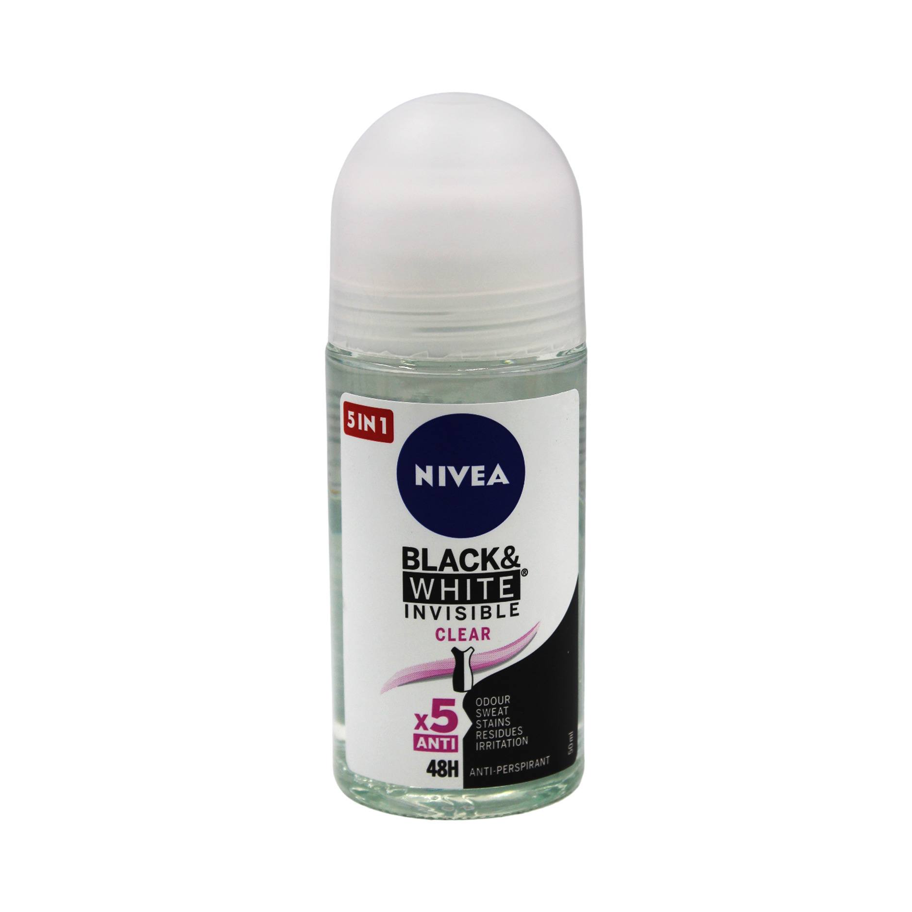 Rollon per femra black&white Nivea 50ml
