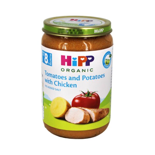 Domate patate me mish pule Hipp 220 gr
