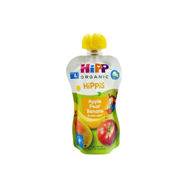 Fruta molle banane dardhe Hipp 100 gr