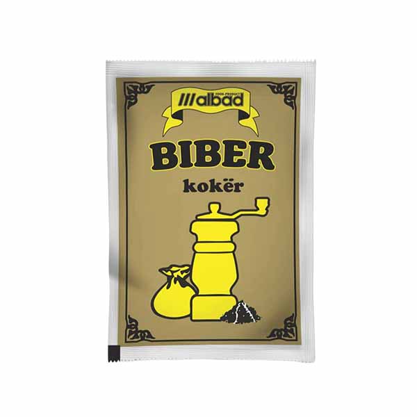 Biber i zi kokerr Albad 5gr