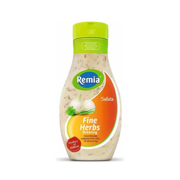 Salce sallate fine herbs Remia 250ml