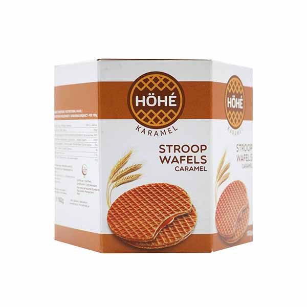 Wafel e mbushur me karamel Hohe 186gr