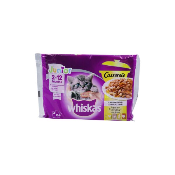 Ushqim macesh 4 cop Whiskas 85gr