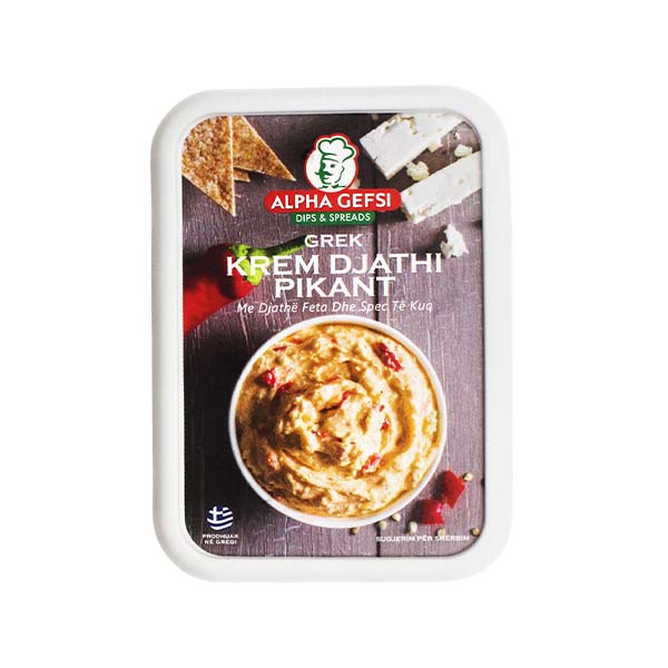 Krem djathi pikant me spec Alpha 200gr