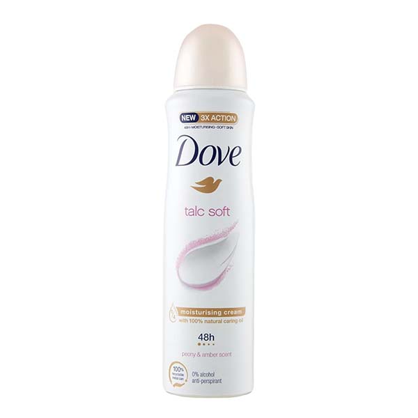 Deo per femra talco soft Dove 150ml